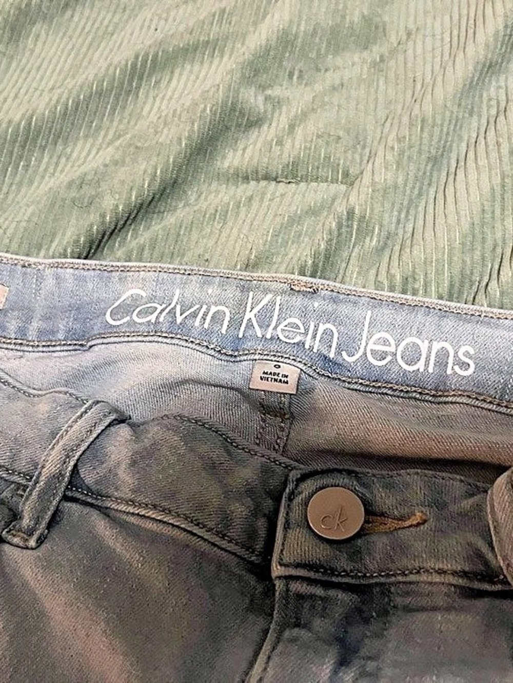 Calvin Klein Jeans Skinny in Blue - Picture 3 of 3